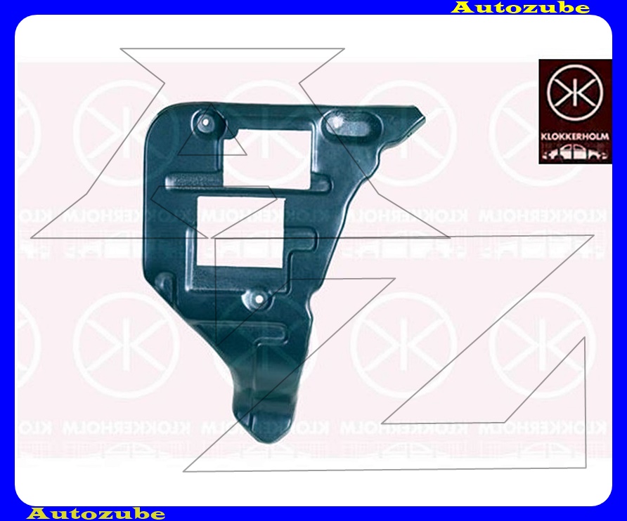 Hátsó lökhárító tartó jobb Hátsó lökhárító tartó jobb
