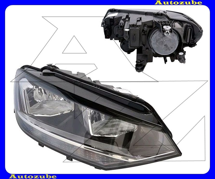 Fényszóró jobb (H7/ÍH7) motorral {MAGNETI MARELLI} Fényszóró jobb (H7/ÍH7) motorral {MAGNETI MARELLI}