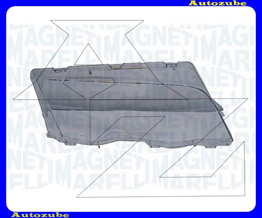 Fényszóró üveg jobb Fényszóró üveg jobb