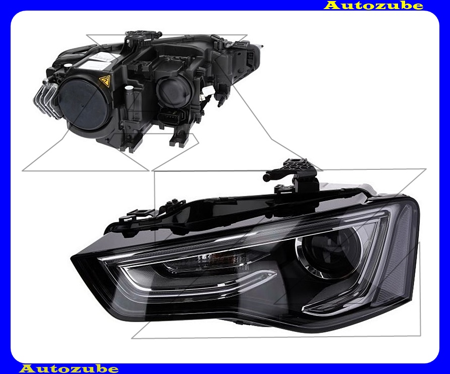 Fényszóró bal Bi-XENON 