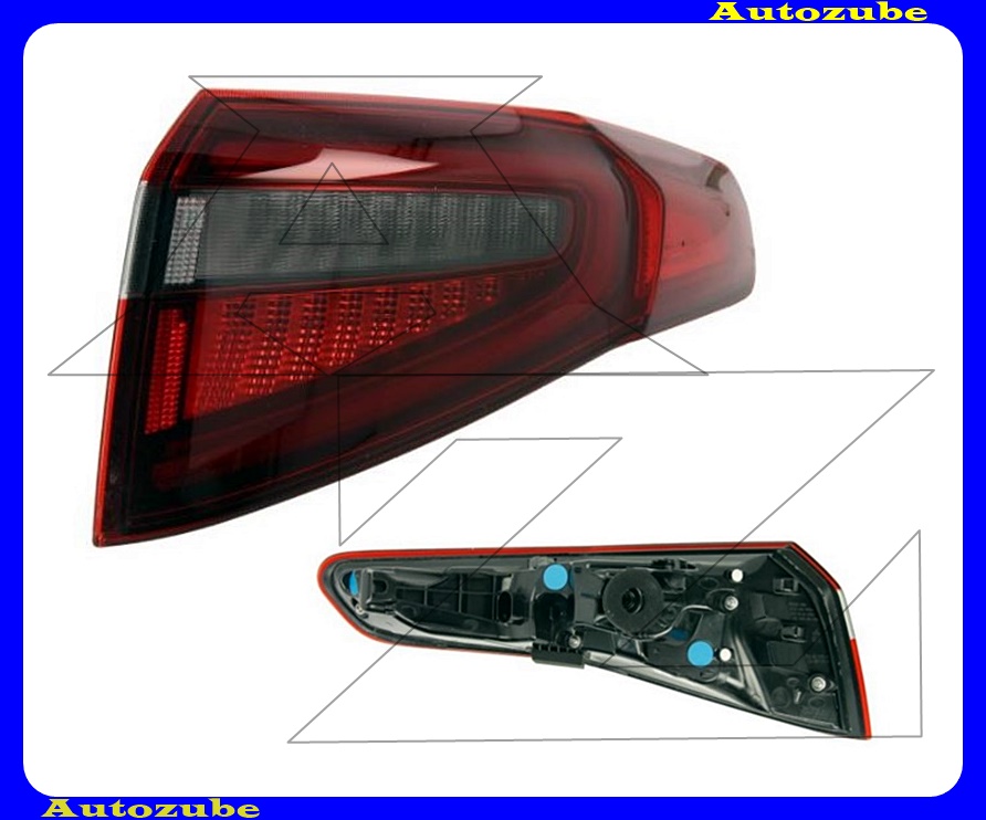 Hátsó lámpa jobb külső Hátsó lámpa jobb külső