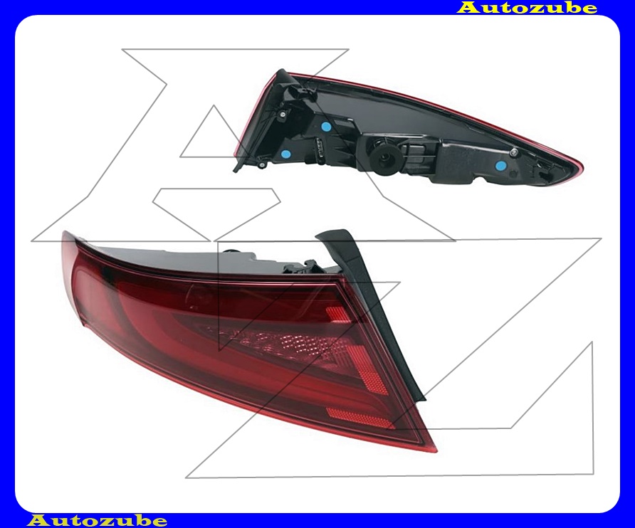 Hátsó lámpa bal külső Hátsó lámpa bal külső