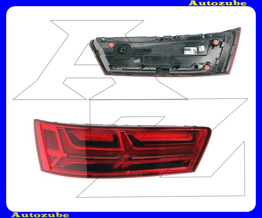 Hátsó lámpa bal Hátsó lámpa bal