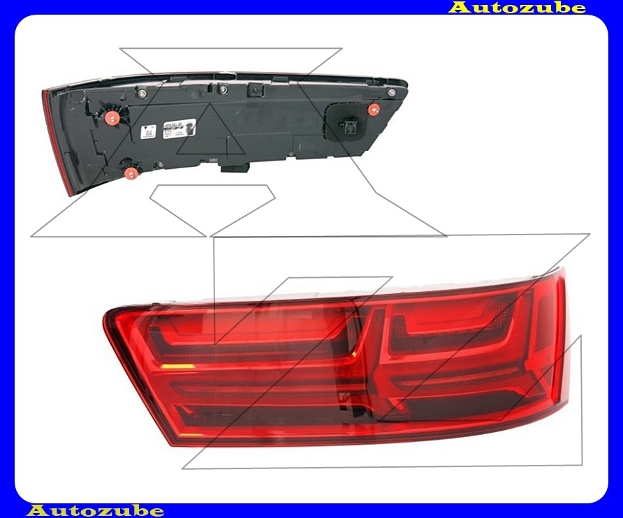 Hátsó lámpa jobb Hátsó lámpa jobb