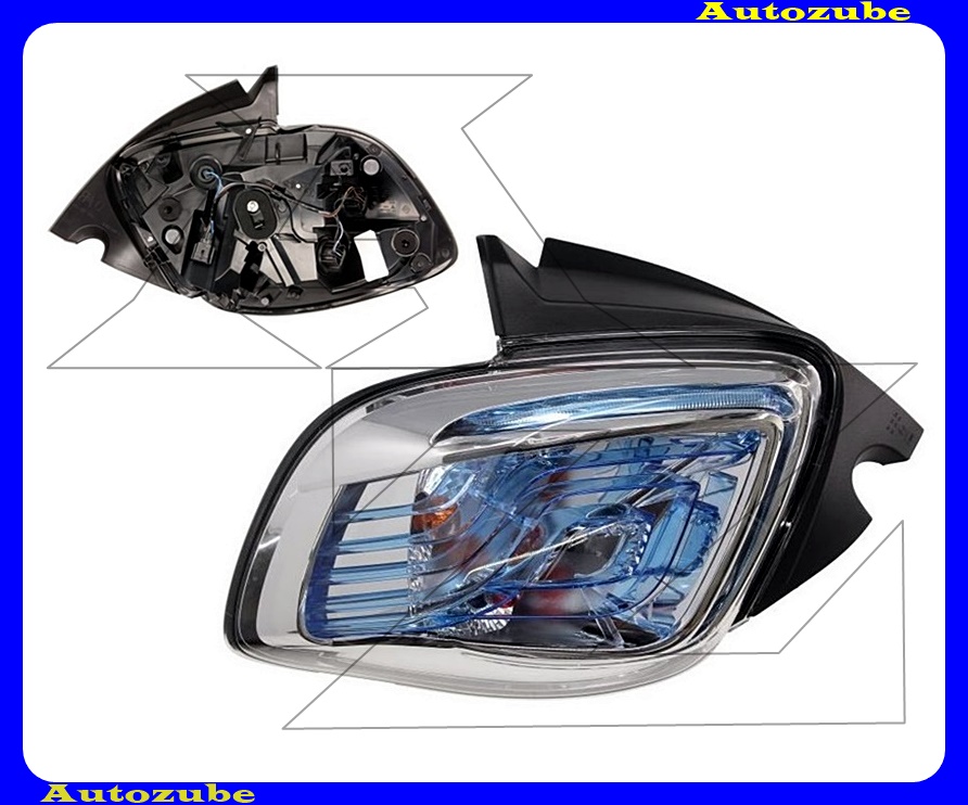 Hátsó lámpa bal, foglalattal Hátsó lámpa bal, foglalattal