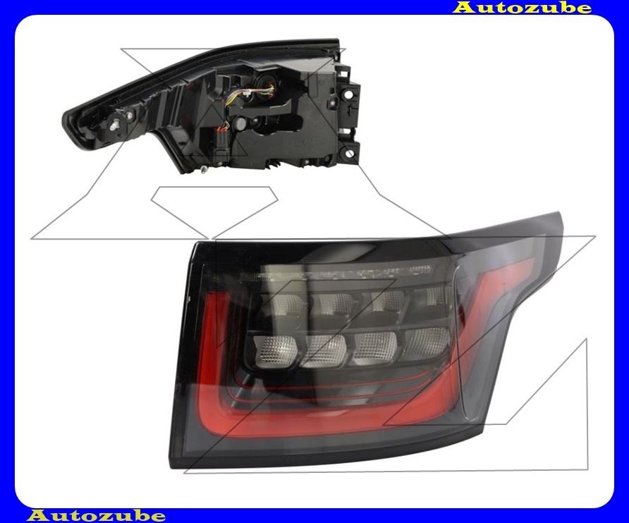 Hátsó lámpa jobb Hátsó lámpa jobb