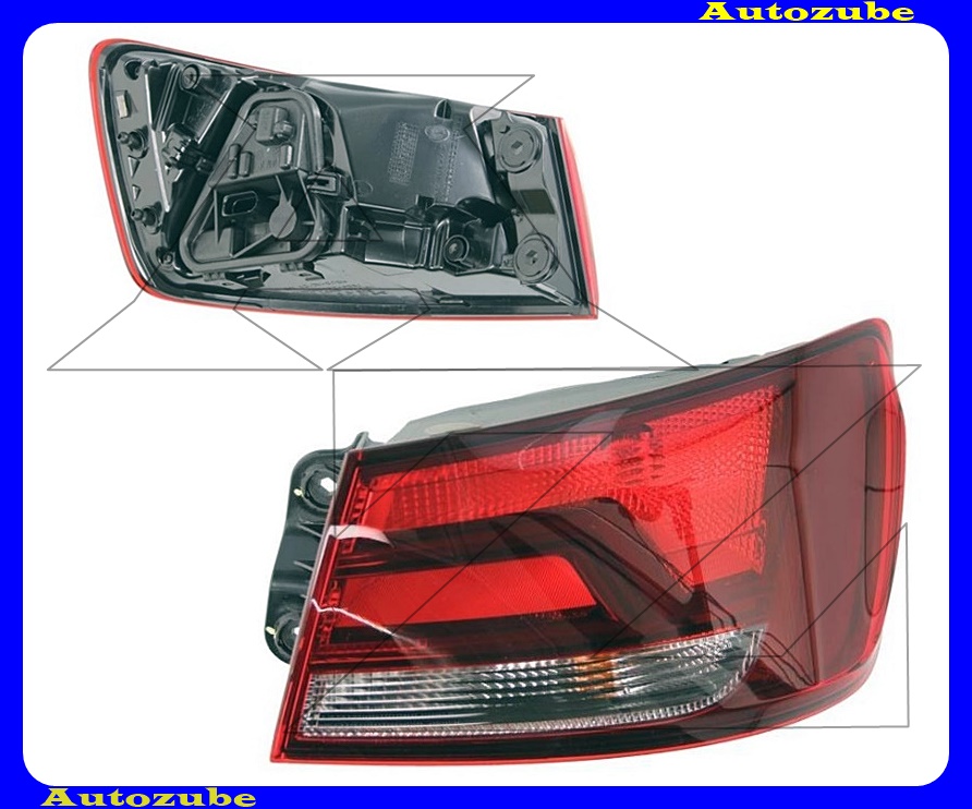 Hátsó lámpa jobb külső Hátsó lámpa jobb külső
