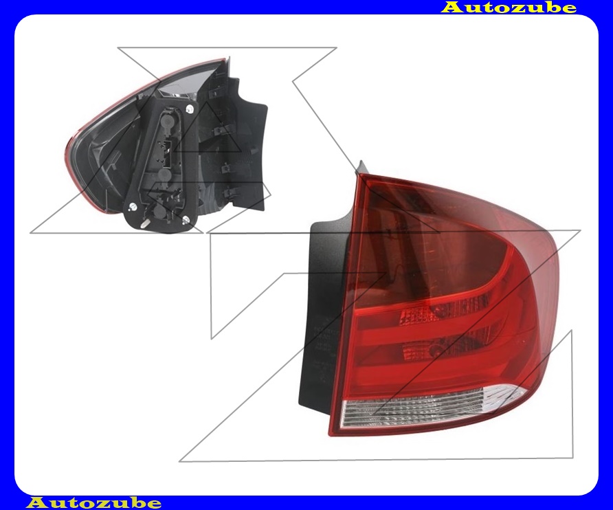 Hátsó lámpa jobb külső (foglalattal) {MAGNETI MARELLI} Hátsó lámpa jobb külső (foglalattal) {MAGNETI MARELLI}