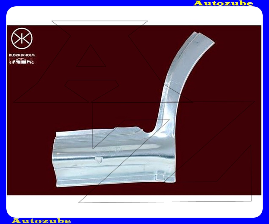 Küszöb hátsó rész bal, javítóívvel (10cm) {KLOKKERHOLM} Küszöb hátsó rész bal, javítóívvel (10cm) {KLOKKERHOLM}