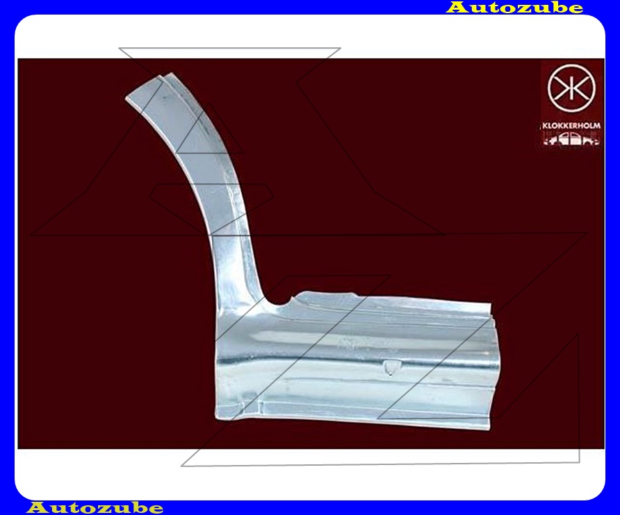 Küszöb hátsó rész jobb, javítóívvel (10cm) {KLOKKERHOLM} Küszöb hátsó rész jobb, javítóívvel (10cm) {KLOKKERHOLM}