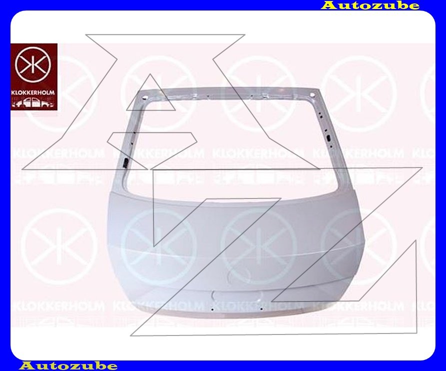 Csomagtér ajtó Csomagtér ajtó