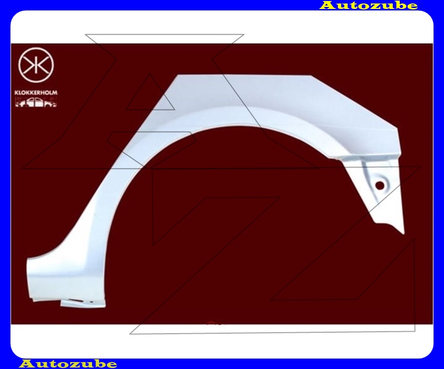 Hátsó sárvédő javítóív bal 