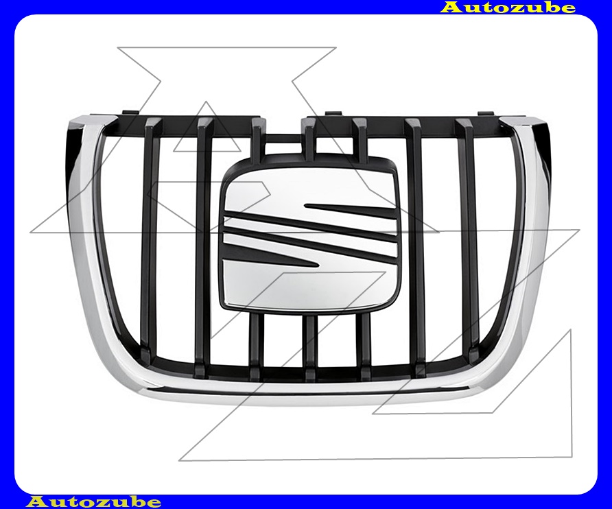 Hűtődíszrács középső komplett, emblémával /Gyári alkatrész/ (Egyedi rendelésre, NEM visszáruzható) Hűtődíszrács középső komplett, emblémával /Gyári alkatrész/ (Egyedi rendelésre, NEM visszáruzható)