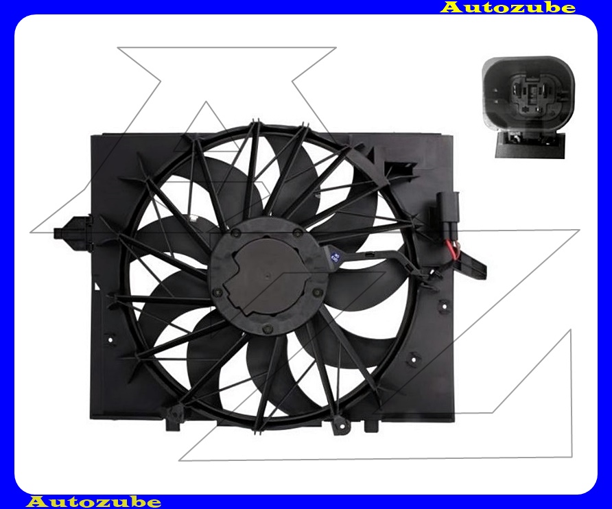 Hűtőventillátor 395mm/170W/370W klímás (kivéve: M3) Hűtőventillátor 395mm/170W/370W klímás (kivéve: M3)