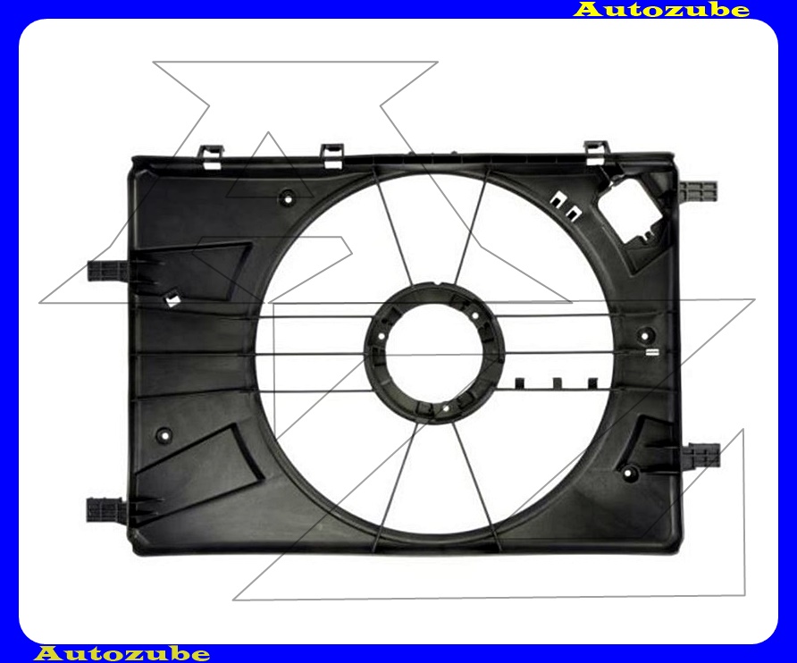 Hűtőventillátor keret (1.3CDTI/1.4/1.6/1.7CDTI/1.8) Hűtőventillátor keret (1.3CDTI/1.4/1.6/1.7CDTI/1.8)
