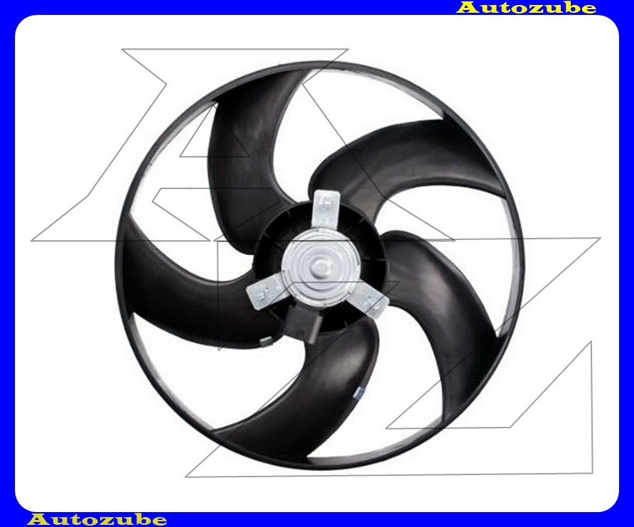 Hűtőventillátor 340mm/100W  