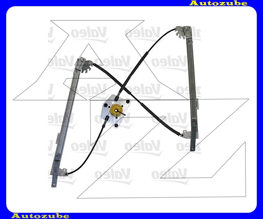 Ablakemelő szerkezet elektromos jobb első (motor nélkül) {VALEO} Ablakemelő szerkezet elektromos jobb első (motor nélkül) {VALEO}