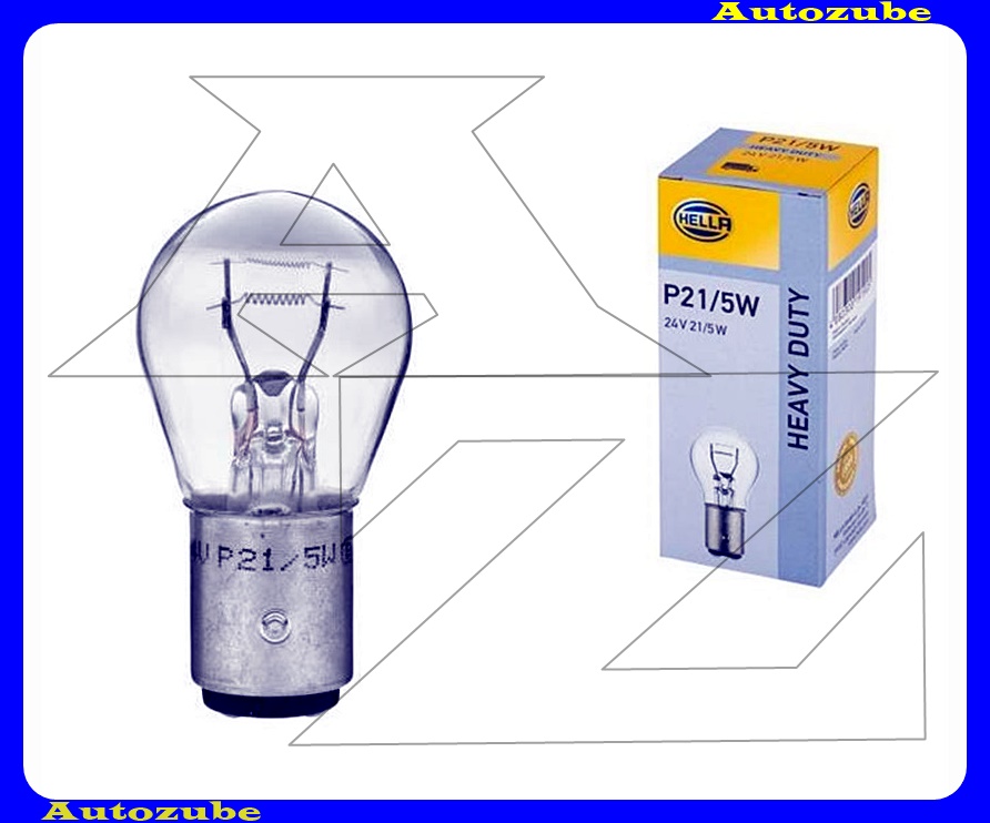 Izzó P21/5W 24V_21/5W {HELLA} Izzó P21/5W 24V_21/5W {HELLA}