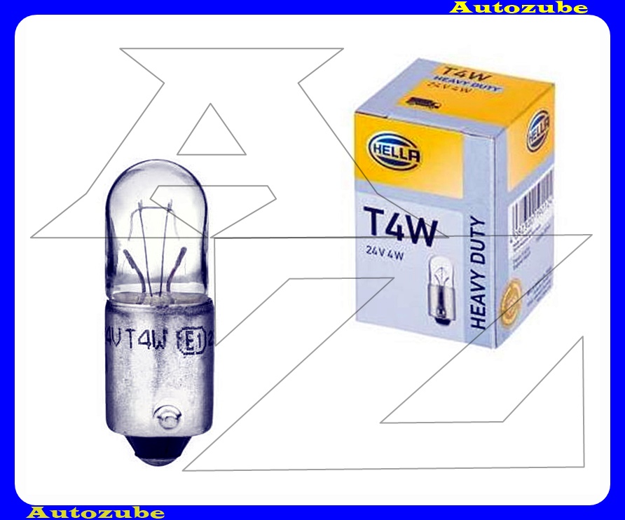 Izzó T4W 24V_4W (BA9s) {HELLA} Izzó T4W 24V_4W (BA9s) {HELLA}