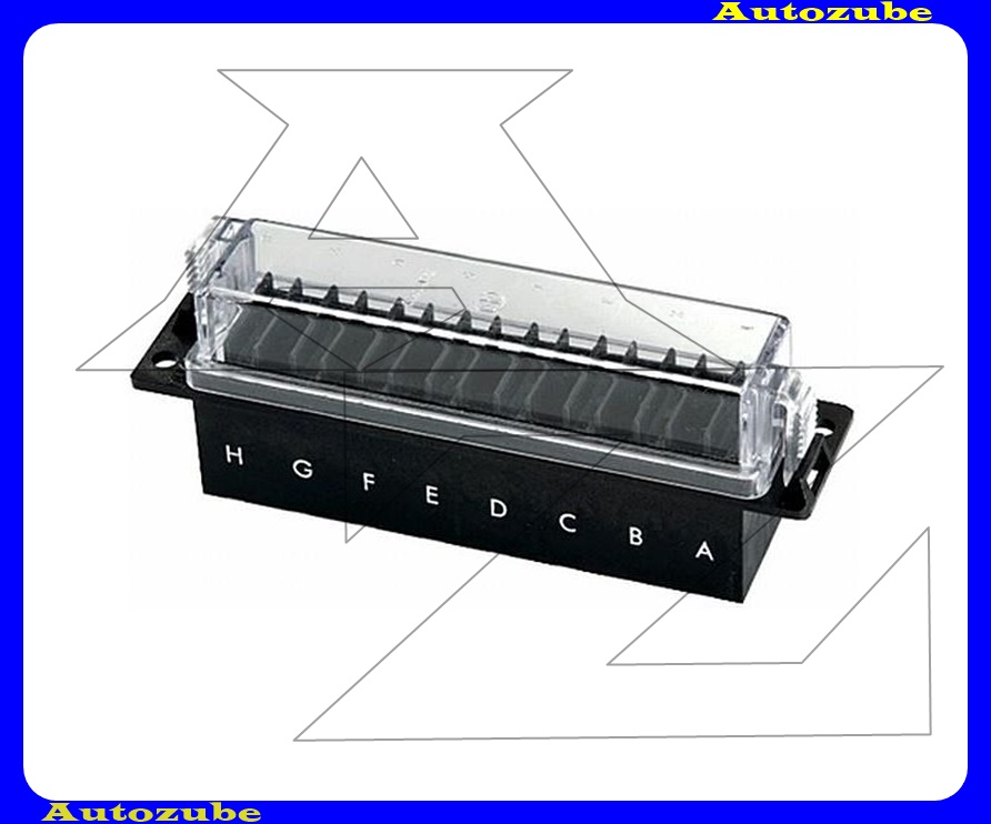 Biztosíték doboz (8 biztosítékos) Csatlakozókivitel száma :32 x axial (6,3x0,8) 64 x axial (2,8x0,8) {HELLA} Biztosíték doboz (8 biztosítékos) Csatlakozókivitel száma :32 x axial (6,3x0,8) 64 x axial (2,8x0,8) {HELLA}