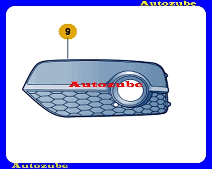 Első lökhárító rács bal, krómkerettel, /Gyári alkatrész/ (Egyedi rendelésre, NEM visszáruzható) Első lökhárító rács bal, krómkerettel, /Gyári alkatrész/ (Egyedi rendelésre, NEM visszáruzható)