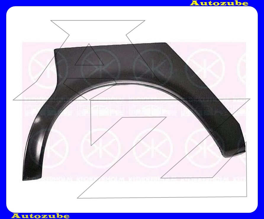 Hátsó sárvédő javítóív bal Hátsó sárvédő javítóív bal