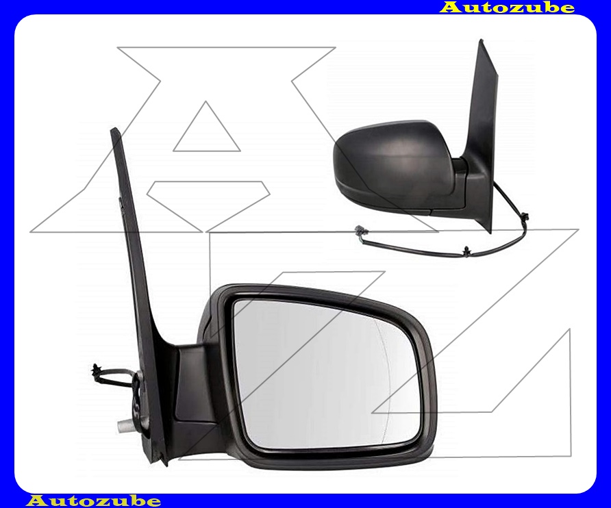 Visszapillantó tükör jobb, elektromos, fűthető-aszférikus tükörlappal, fekete borítással Visszapillantó tükör jobb, elektromos, fűthető-aszférikus tükörlappal, fekete borítással