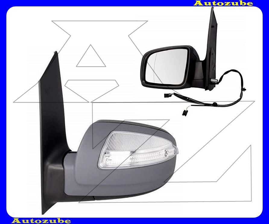 Visszapillantó tükör bal, elektromos, fűthető-domború tükörlappal, fényezhető borítással, irányjelzővel /RENDELÉSRE/ Visszapillantó tükör bal, elektromos, fűthető-domború tükörlappal, fényezhető borítással, irányjelzővel /RENDELÉSRE/