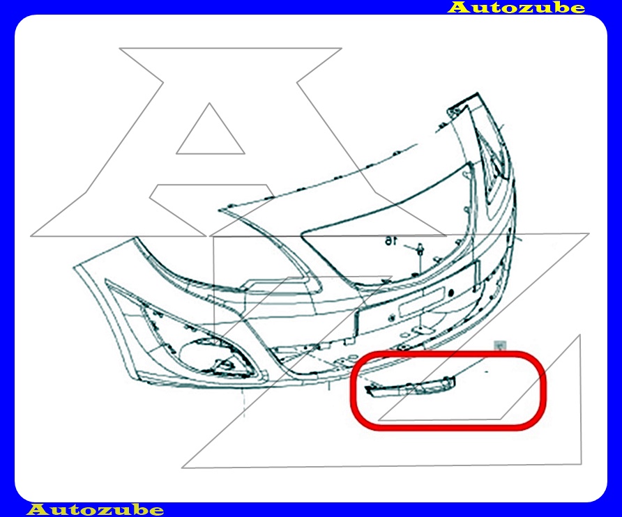 Első lökhárító díszléc jobb (radarlyukas) /Gyári alkatrész/ (Egyedi rendelésre, NEM visszáruzható) Első lökhárító díszléc jobb (radarlyukas) /Gyári alkatrész/ (Egyedi rendelésre, NEM visszáruzható)