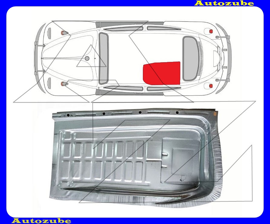 Fenéklemez javítóelem hátsó rész bal /RENDELÉSRE/ {KLOKKERHOLM} Fenéklemez javítóelem hátsó rész bal /RENDELÉSRE/ {KLOKKERHOLM}