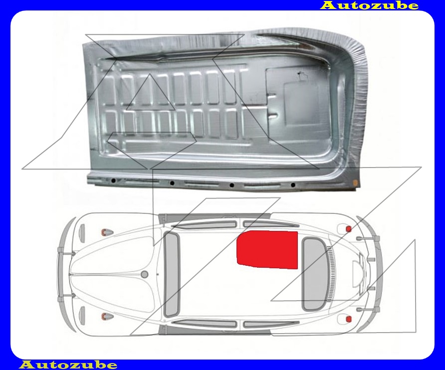 Fenéklemez javítóelem hátsó rész jobb /RENDELÉSRE/ {KLOKKERHOLM} Fenéklemez javítóelem hátsó rész jobb /RENDELÉSRE/ {KLOKKERHOLM}