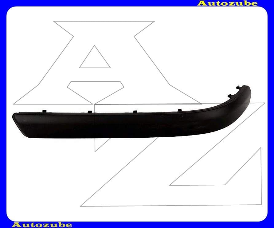 Hátsó lökhárító díszléc bal, fekete Hátsó lökhárító díszléc bal, fekete