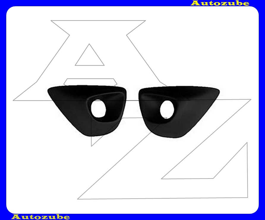 Első lökhárító rács szett ködlámpás, fekete (bal+jobb) /Gyári alkatrész/ (Egyedi rendelésre, NEM visszáruzható) Első lökhárító rács szett ködlámpás, fekete (bal+jobb) /Gyári alkatrész/ (Egyedi rendelésre, NEM visszáruzható)