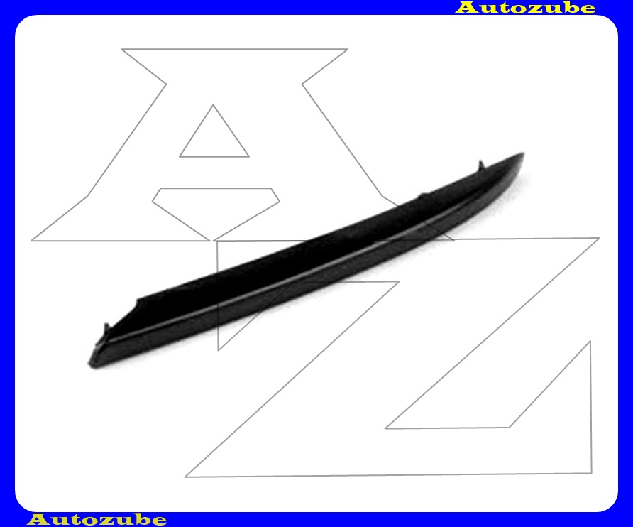 Első lökhárító rácsra díszléc bal /Gyári alkatrész/ (Egyedi rendelésre, NEM visszáruzható) Első lökhárító rácsra díszléc bal /Gyári alkatrész/ (Egyedi rendelésre, NEM visszáruzható)