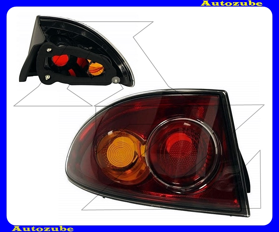 Hátsó lámpa bal külső (foglalat nélkül) {HELLA} Hátsó lámpa bal külső (foglalat nélkül) {HELLA}