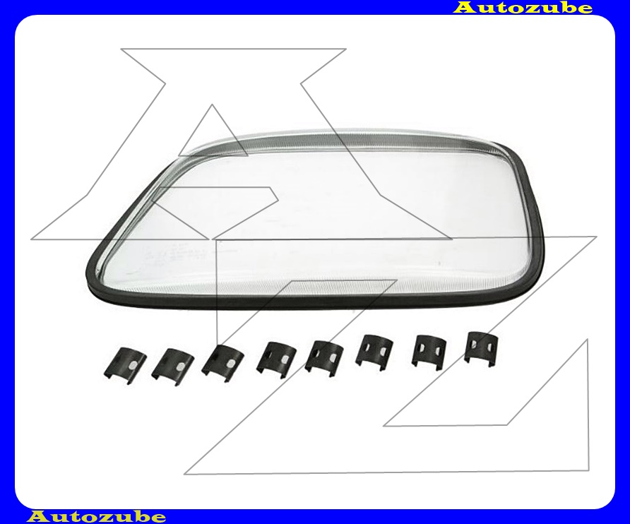 Fényszóró üveg bal Fényszóró üveg bal