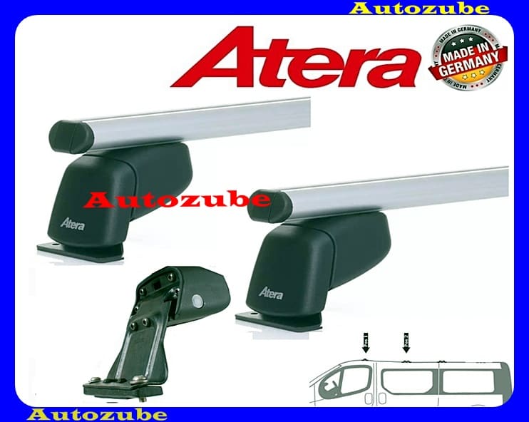 Tetőcsomagtartó pár, aluminium rúddal Tetőcsomagtartó pár, aluminium rúddal