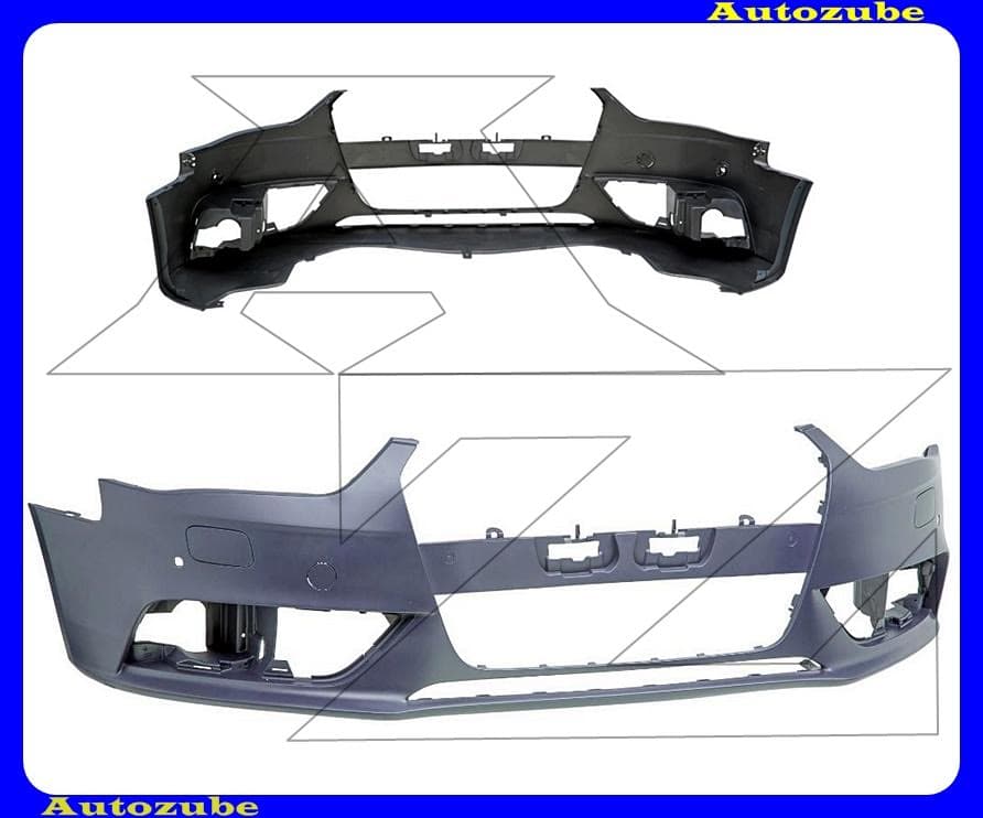 Első lökhárító alapozott, 2 szenzoros Első lökhárító alapozott, 2 szenzoros