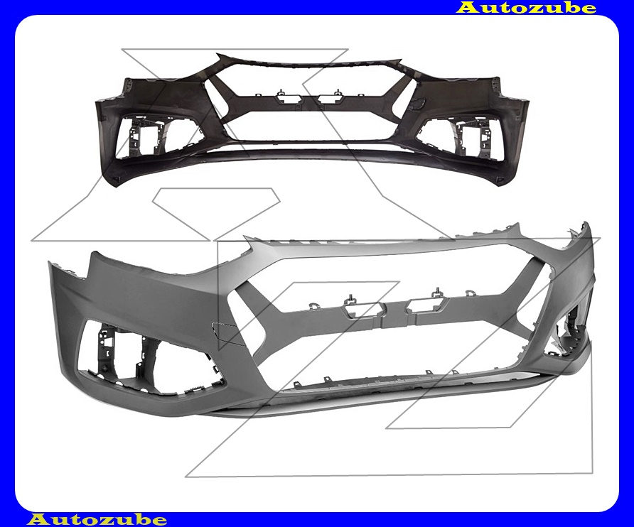 Első lökhárító alapozott (szenzor jelöléssel) Első lökhárító alapozott (szenzor jelöléssel)