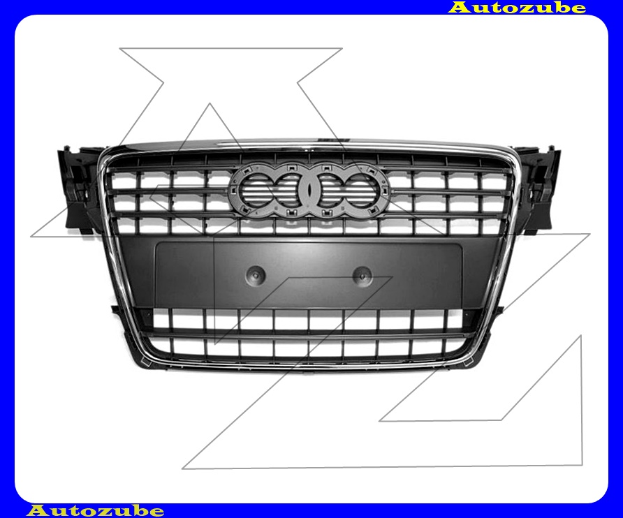 Hűtődíszrács krómkerettel Hűtődíszrács krómkerettel