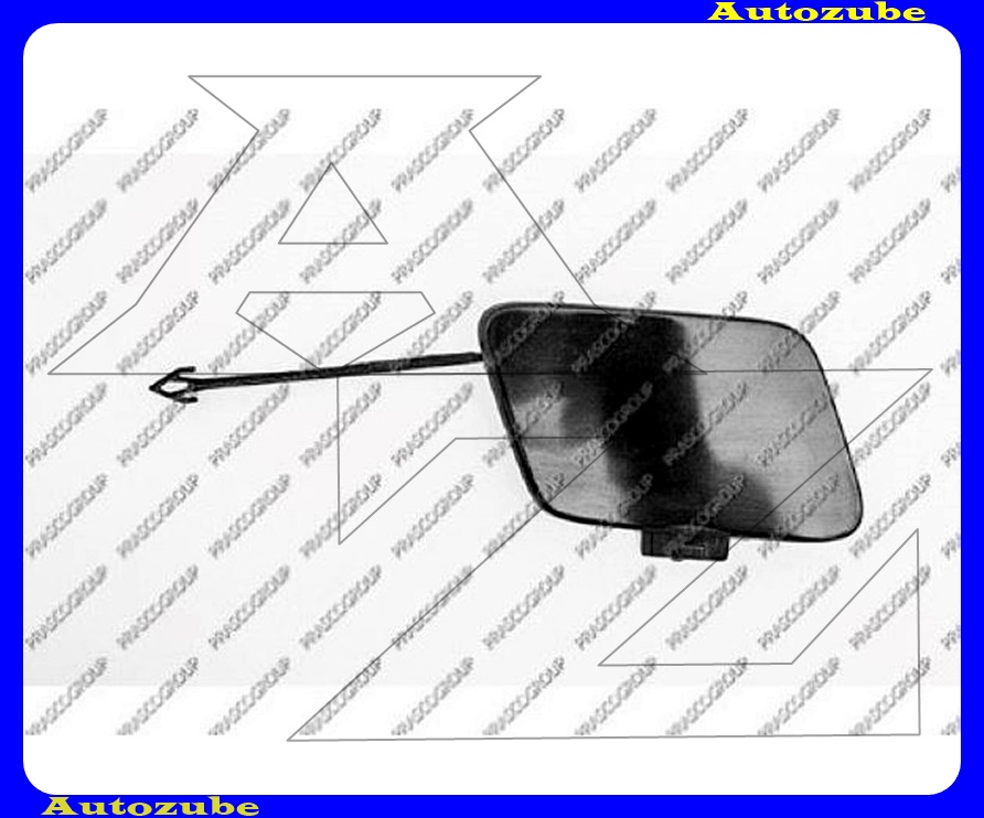 Első lökhárító vonószemborítás, alapozott Első lökhárító vonószemborítás, alapozott