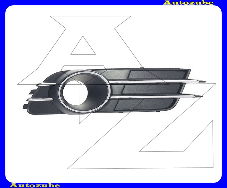 Első lökhárító rács jobb, ködlámpás, króm kerettel (zárt) Első lökhárító rács jobb, ködlámpás, króm kerettel (zárt)