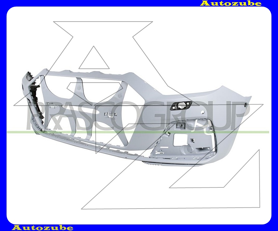Első lökhárító alapozott, fényszórómosós és 4 szenzoros Első lökhárító alapozott, fényszórómosós és 4 szenzoros