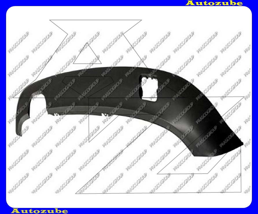 Hátsó lökhárító alatti spoiler (dupla kipufogós) Hátsó lökhárító alatti spoiler (dupla kipufogós)