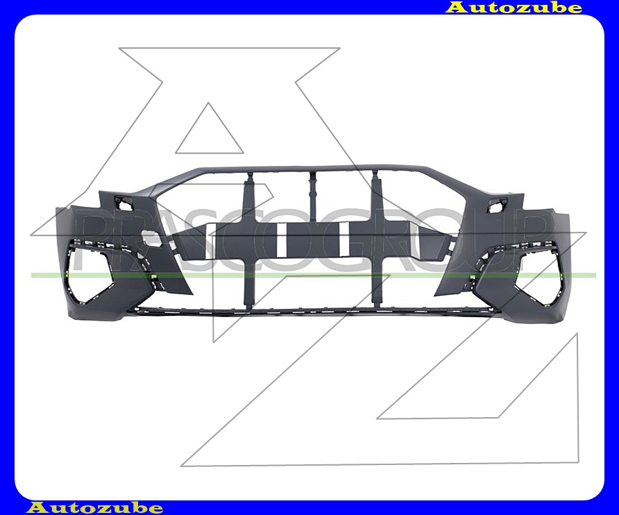 Első lökhárító alapozott, fényszórómosós (szenzor jelöléssel) Első lökhárító alapozott, fényszórómosós (szenzor jelöléssel)