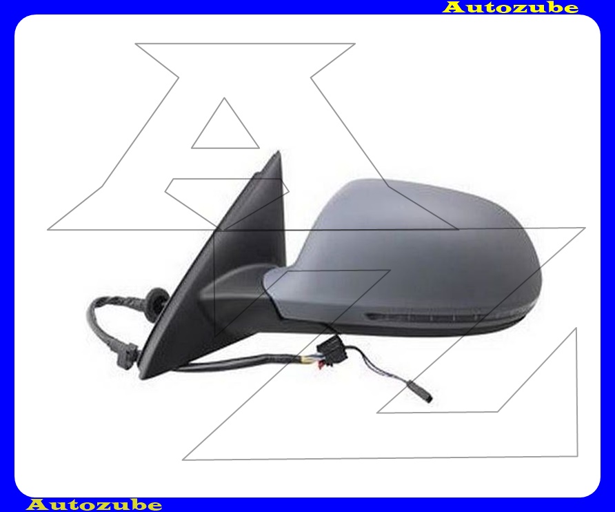 Visszapillantó tükör bal, elektromos, fűthető-aszférikus tükörlappal, fényezhető borítással, irányjelzővel /8-PIN/ Visszapillantó tükör bal, elektromos, fűthető-aszférikus tükörlappal, fényezhető borítással, irányjelzővel /8-PIN/