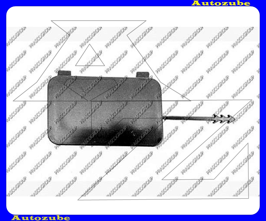 Hátsó lökhárító vonószemtakaró, jobb Hátsó lökhárító vonószemtakaró, jobb