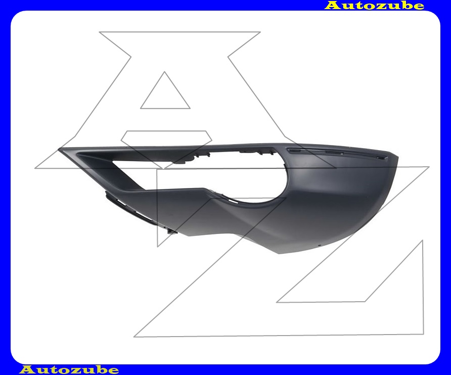 Első lökhárító alatti spoiler bal, fényezhető (koptató) Első lökhárító alatti spoiler bal, fényezhető (koptató)