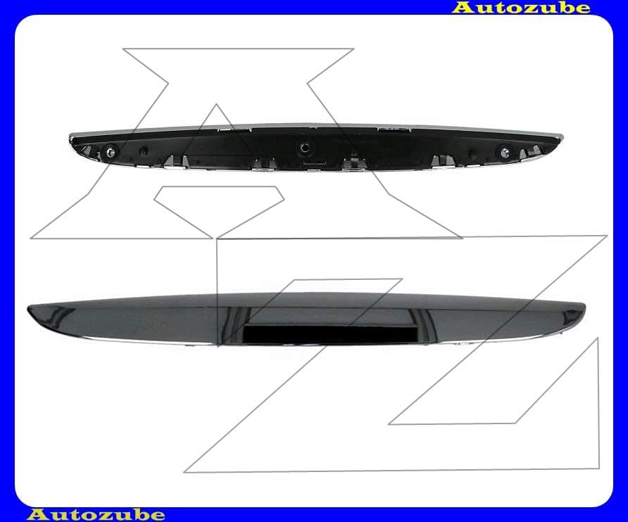 Hűtődíszrács krómdíszléc motorháztetőre jobb Hűtődíszrács krómdíszléc motorháztetőre jobb