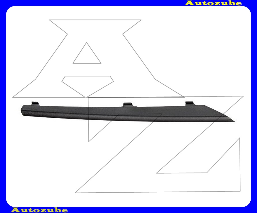 Első lökhárító rácsra díszléc jobb Első lökhárító rácsra díszléc jobb